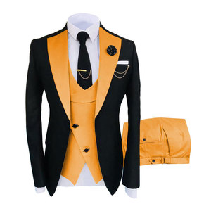 <span class=keywords><strong>Traje</strong></span> de Negocios Casual de Tres Piezas en Colores Mixtos, Especial <span class=keywords><strong>para</strong></span> Comercio Exterior, Ideal <span class=keywords><strong>para</strong></span> Novios, Padrinos de <span class=keywords><strong>Boda</strong></span> y Banquetes, <span class=keywords><strong>Traje</strong></span> Transfronterizo <span class=keywords><strong>para</strong></span> <span class=keywords><strong>Hombre</strong></span> - Product Image 2