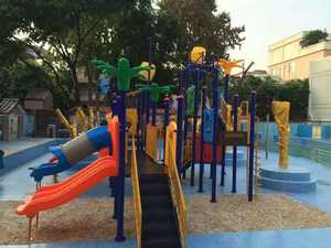 Il divertente scivolo d'acqua per bambini sgargianti gioca avventura migliora <span class=keywords><strong>le</strong></span> abilità <span class=keywords><strong>acquatiche</strong></span> e l'apprendimento gioioso in spazi soleggiati all'aperto - Product Image 5