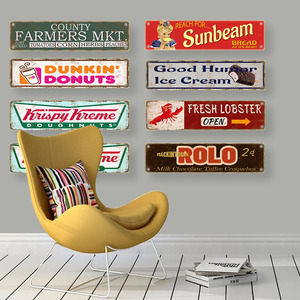 Tốt Hài Hước Ice Cream Cổ Điển Kim Loại Đăng Nhà Bếp Phòng Ăn Thanh Câu Lạc Bộ Pub Tường Trang Trí Nội Thất Vui Tin Đăng Tùy Chỉnh Văn Bản Biểu Tượng Dấu Hiệu - Product Image 2