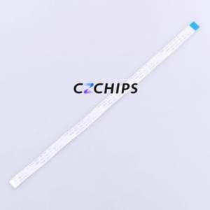 JS10B-10P-300-4-8 FFC Cable (Flexible Flat Cable) P=1mm Connector 10P 1mm 0.3mm Reverse - Product Image 1