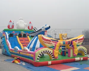 Inflatable Bounce House Combo Air Bouncy Castle Bouncer For Children
