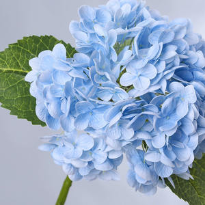 <span class=keywords><strong>Hortensia</strong></span> Artificial de Seda, Aspecto Hidratante, Estilo Europeo, Decoración para Bodas, Hogar, Sala de Estar, Proyecto de Bonsái, Impresión 3D - Product Image 3