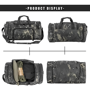 Logo personnalisé promotionnel camouflage transport à la main grande valise de sport étanche sac de sport fourre-tout autres sacs de sport pour femmes hommes voyages - Product Image 2