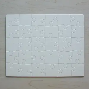 Personalizado seu design retângulo sublimação em branco imprimível jigsaw papel quebra-cabeças para impressão