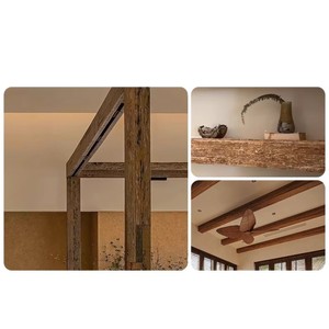 Pannello Murale 3D Effetto Legno - Impermeabile e Facile da Installare, Personalizzabile per Decorazione Soffitto e Pareti del Soggiorno - Product Image 6