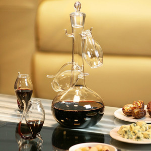 Crystal <span class=keywords><strong>Porto</strong></span> et Dessert Wine Sippers & Decanter Dinner Drink Glassware Set de 4 avec <span class=keywords><strong>Carafe</strong></span> - 3 oz Sipper <span class=keywords><strong>carafe</strong></span> - Product Image 1