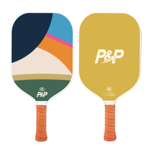 Juego de palas de pickleball P&P, con una pelota de 40 orificios aprobada por la USAPA y un diseño moderno, perfecto para adultos que buscan un juego para todas las estaciones. - Product Image 2