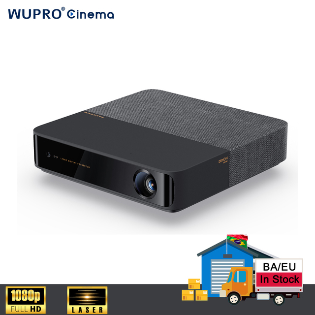 [EU Stock] for S5 Portil Mini 1100 ANSI Lumens 1080P 4K Support Smart Android 9 ALPD Laser Portable Projector 2GB 16GB