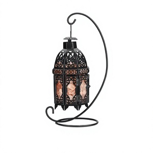 Handmade Himalayan <b>pink</b> Salt Lamp with Metal <b>Frame</b> for Home Decoration - Product Image 6