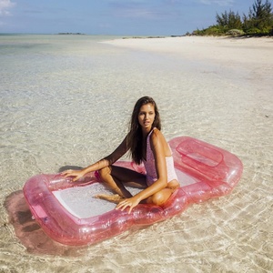 Flotadores Inflables 3D para 3 Personas, Isla Flotante para Agua, Colchoneta Flotante para Playa, Anillos de Natación Inflables para Adultos y Niños - Product Image 6