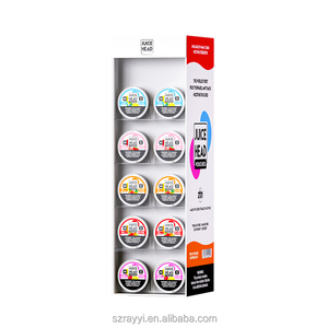 Présentoir en acrylique pour pochettes de nicotine et snus, fabrication sur mesure par l'usine RAY YI, avec pochettes incluses - Product Image 3