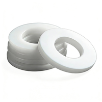 Joint renforcé en PTFE, Rondelle de bride haute épaisseur, Bague d'étanchéité résistante à la chaleur, Entretoise d'ajustement à quatre fluorures