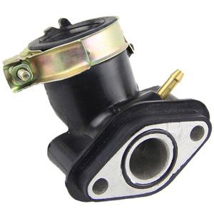 Accessoires pour motos et scooters, tuyau d'admission de carburateur 80cc, collecteur d'admission 48cc, adapté au tuyau d'admission GY6 50cc - Product Image 1