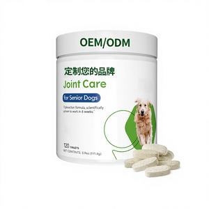 Compléments alimentaires pour la santé des articulations canines OEM/ODM : comprimés à mâcher à base de glucosamine, chondroïtine, MSM et acide hyaluronique - Product Image 1