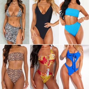 Ensemble bikini <span class=keywords><strong>2</strong></span> pièces dos nu pour <span class=keywords><strong>femme</strong></span>, élégant, mode plage, <span class=keywords><strong>maillot</strong></span> <span class=keywords><strong>de</strong></span> <span class=keywords><strong>bain</strong></span> sexy et ajusté, assortiment aléatoire en stock - Product Image 4