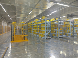 <span class=keywords><strong>Estanterías</strong></span> Industriales de Paletización MAXRAC MZ de Múltiples Niveles, 3 Capas, de Acero, con Protección Contra la Corrosión y Recubrimiento en Polvo - Product Image 2