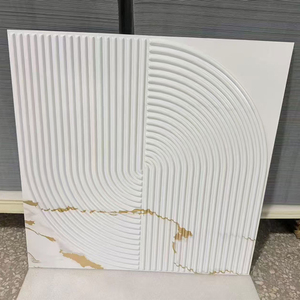 Pannelli Decorativi 3D in PVC Bianco Ondulato per Interni e Soffitti, Vendita all'Ingrosso al Miglior Prezzo - Product Image 2