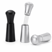 Outil de distribution d'expresso BANLEE avec logo personnalisé, 7 aiguilles en alliage d'aluminium, aiguille en acier inoxydable de 0,4 mm