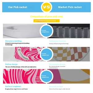 Usapa phê duyệt pickleball sợi Carbon cho giải trí cạnh tranh sử dụng di động bền cho nâng cấp giá cao nhất cho một - Product Image 4