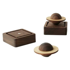 Black Walnut Planet <b>Diffuser</b> Handmade Wooden <b>Essential</b> <b>Oil</b> Air Freshener Home Tabletop Ornament - Product Image 5