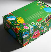 Boîtes d'emballage en carton ondulé pliables et résistantes, personnalisées avec logo, pour cadeaux, chaussures, vêtements, jouets, expédition