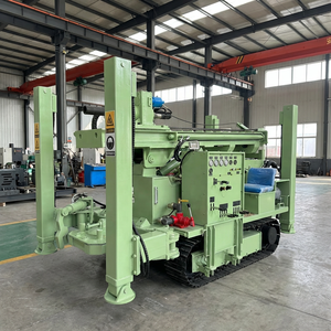 Plataforma de Perforación de Pozos de Agua con Orugas de Acero de 260 m, con Cabrestante, Perforadora DTH Diésel para Minería, para Perforaciones de 140-325 mm - Product Image 6