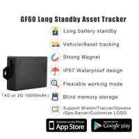 Traceur GPS magnétique portable 10000 mAh à longue autonomie avec aimant puissant pour véhicules et bateaux