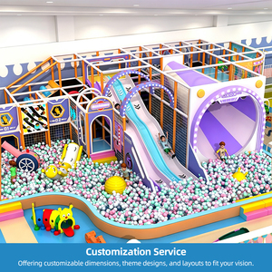 Conception de château gonflable pour aire de jeux pour enfants, grand toboggan intérieur, piscine <span class=keywords><strong>Bobo</strong></span>, équipement d'aire de jeux gonflable, personnalisation - Product Image 1