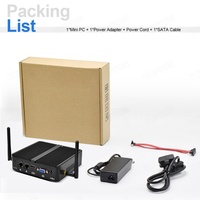 Mini PC sans ventilateur Topton pas cher, 12e génération, Alder Lake N100, quadricœur, 2* LAN, 2* COM, NVMe, 3x4K UHD, HTPC, mini ordinateur industriel, routeur
