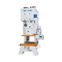 Presse de 110 tonnes pour boîtier métallique, machine de poinçonnage automatique en acier, moteur pneumatique 11 kW, composant de roulement central du moteur