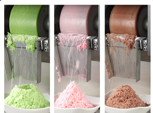 Machine de sablage de glace sèche entièrement automatique Machine à glace lait neige Machine à crème glacée commerciale flocon de neige - Product Image 5