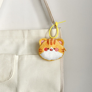 Mini Bolsa de Almacenamiento de Peluche con Forma de Gato, Colores Variados, con Cuerda Elástica, para Auriculares, Monedas, Tarjetas, Mochila, Decoración Diaria - Product Image 5