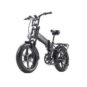 จักรยานพับได้ RANDRIDE YX20M-2 มอเตอร์ฮับหลังแบบไร้แปรงถ่าน แบตเตอรี่ลิเธียม 48V 20Ah ยางขนาด 20 นิ้ว สำหรับผู้ใหญ่ โครงอะลูมิเนียม - Product Image 1