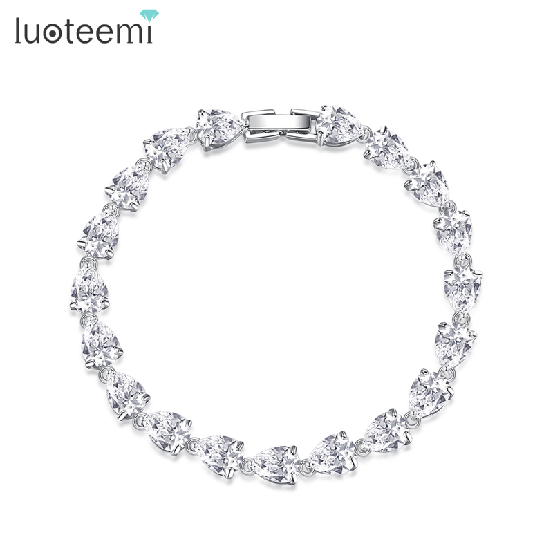 LUOTEEMI Women Luxury Jewelry Classic Design