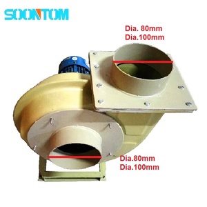 Ventilateur centrifuge puissant en fibre de verre de <span class=keywords><strong>80</strong></span> <span class=keywords><strong>mm</strong></span> 1,5 CV 380 V <span class=keywords><strong>Extracteur</strong></span> <span class=keywords><strong>d</strong></span>'<span class=keywords><strong>air</strong></span> - Product Image 2