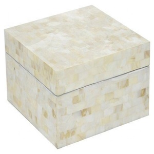 Caja de hueso pequeño con incrustaciones indias Caja de incrustaciones de hueso hecha a mano para Ramadán Fabricante especial Cajas de hueso de la mejor calidad - Product Image 6