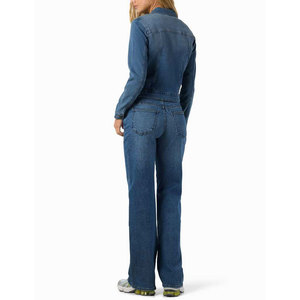 Mejor Proveedor, Precio al por Mayor, Chándal Deportivo para Mujer, Ropa Casual de Calle, Cómodo, Corte Regular, Chándal de Mezclilla para Mujer - Product Image 2