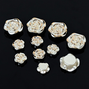 CHENXI - Abalorios de Resina Personalizados con Forma de Rosa de Cristal, Decoración para Llaveros, Kits de Pulseras DIY, Abalorios de Resina - Product Image 3