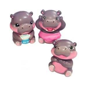 Jouet à presser Hippo de Thaïlande 10 cm en TPE anti-stress pour enfants de 2 à 4 ans unisexe - Product Image 2
