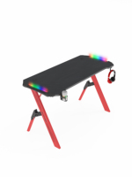 Lampe LED RGB Yizhuo convertible grande taille pour e-sport, bureau, PC gaming, construction métallique en forme de Z, design compact pour utilisation informatique
