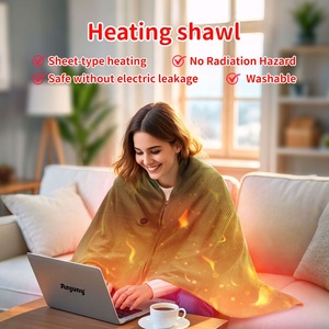 ผ้าห่มไฟฟ้าอุ่นแบบกำหนดเองได้ของ Anjuny ผ้าห่มไฟฟ้าอัจฉริยะสำห<span class=keywords><strong>รับ</strong></span>ฤดูหนาว ซักได้ พับเก็บได้ ผ้าห่มไฟฟ้าแบบเย็บติดกัน สไตล์ยุโรป - Product Image 5