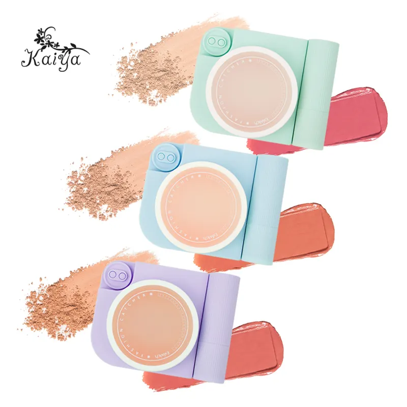 Wholesale Oil Control Facial Make Up Finish Powder Multi Use No Crack Two In One Lipstick Micro Soft Focus Loose Setting Powder