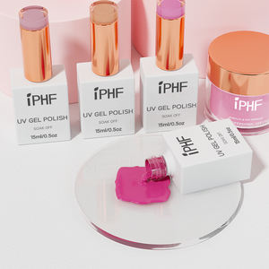 2025 nouvelle couleur 132 pièces ensemble de <span class=keywords><strong>vernis</strong></span> à ongles Gel à utiliser avec Gel de Base et couche de finition tremper Gel UV - Product Image 3