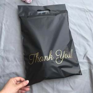 Sac d'expédition personnalisé, biodégradable, compostable, enveloppe en plastique à poignée, emballage d'expédition, sac d'expédition en polyester - Product Image 5