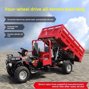Nouveau produit 2025 : VTT 4x4 de haute qualité 300cc 350cc, moto tout-terrain <span class=keywords><strong>4</strong></span> <span class=keywords><strong>roues</strong></span> 350cc 4x4 avec remorques à benne hydraulique - Product Image 5