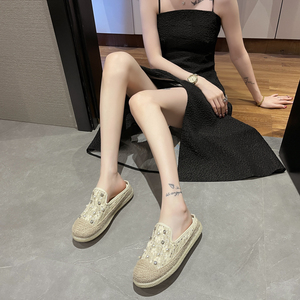 Pearl Fat Shoes Slip On Shoes Mujeres Alpargatas para mujeres - Product Image 4