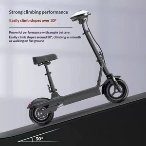 Trottinette électrique pliable légère avec siège pour adulte, pour les trajets urbains - Product Image 4