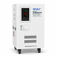 Régulateur de tension servo monophasé SVC-1P-10KVA, stabilisateur 160-250V à large plage d'entrée, régulateur de tension automatique pour équipement industriel