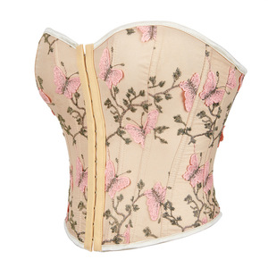 Vintage Party Women <strong>Corset</strong> <strong>Top</strong> New Print Butterfly <strong>Pattern</strong> Slimming Shapewear Para Mujer Lace up <strong>Corset</strong> - Product Image 1