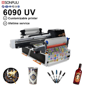 เครื่องพิมพ์อิงค์เจ็ท UV 12 สี รุ่น 6090 แบบแท่นราบ สำหรับพิ<span class=keywords><strong>ม</strong></span>พ์เหรียญ กล่องดินสอ อะคริลิก <span class=keywords><strong>เล</strong></span>โก้ เคสมือถือ DTF สำหรับวัสดุแบบยืดหยุ่น - Product Image 1